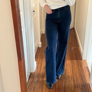 Joe's The Mia High Waist Wide Leg Jeans (Cinema) Size 26